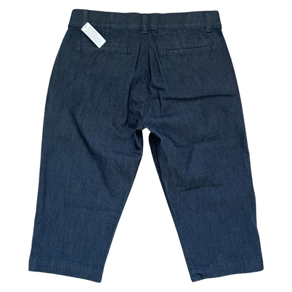 St. JOHN’S BAY capri stretch jean size women’s size 6P. - Picture 4 of 16